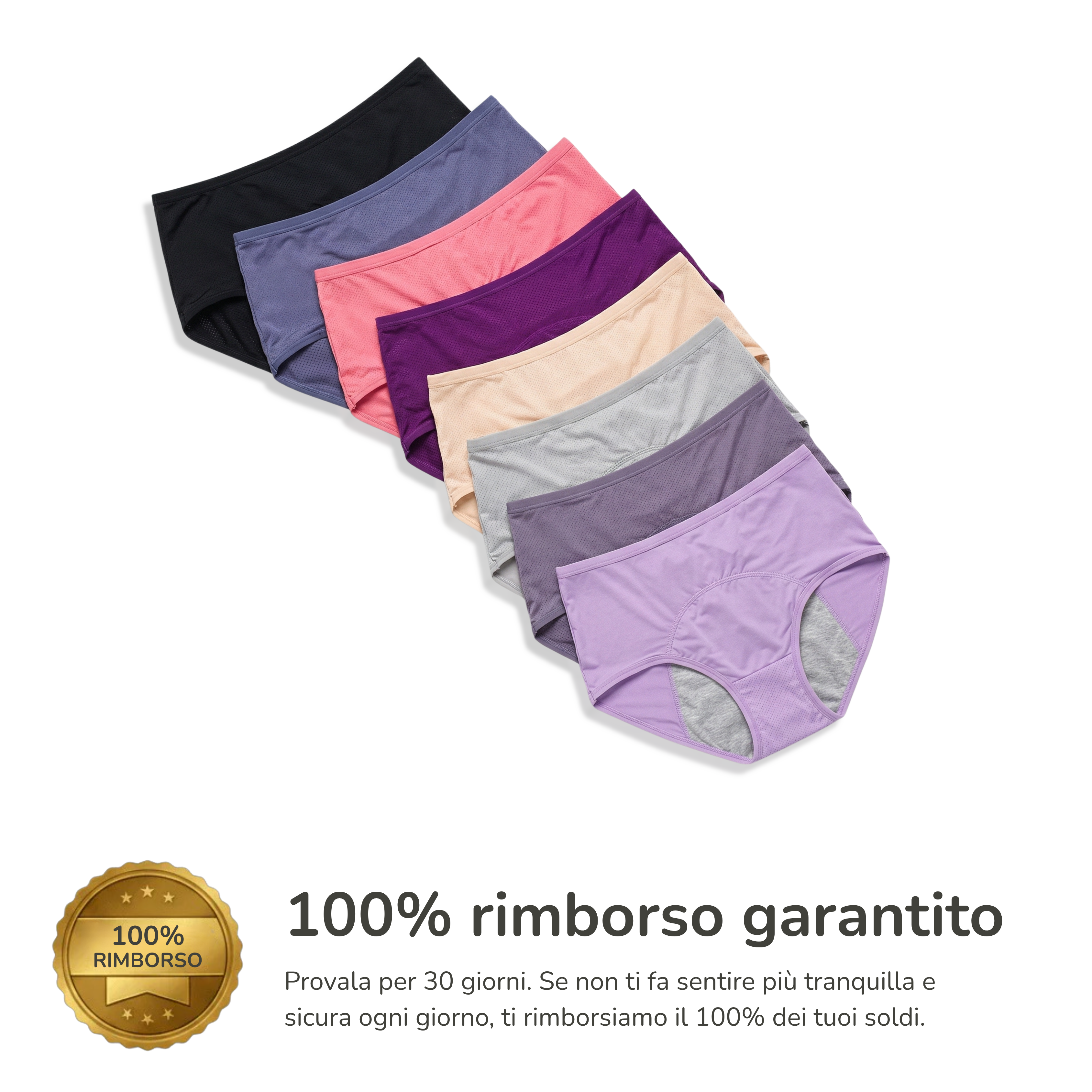 INTIMA Biancheria Anti-Perdita per la Tua Tranquillità